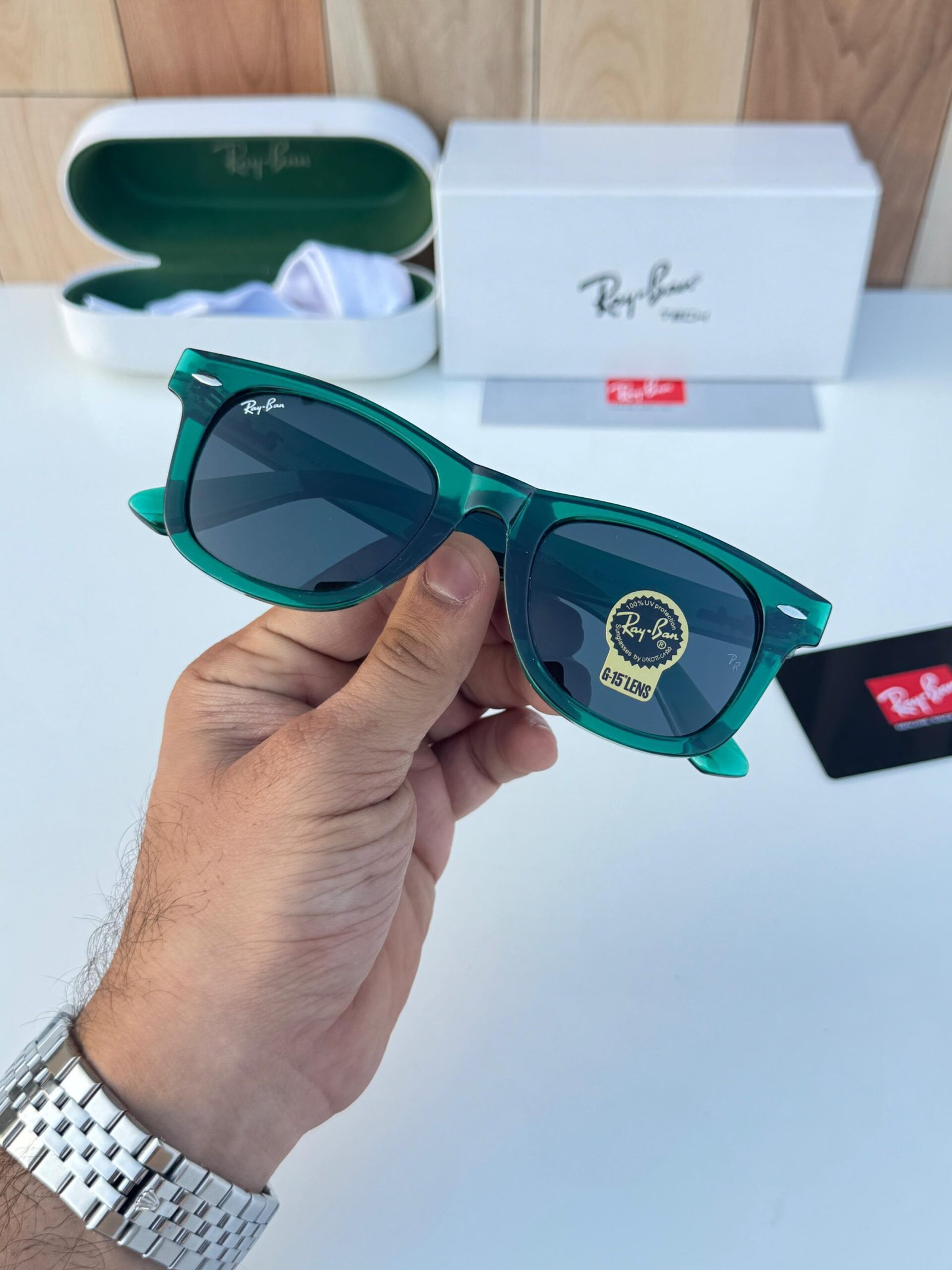 Rayban Green Wayfare