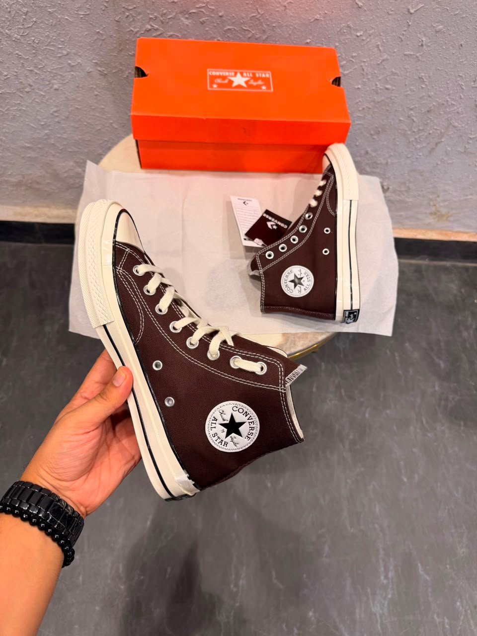 Converse Brown Sneakers: